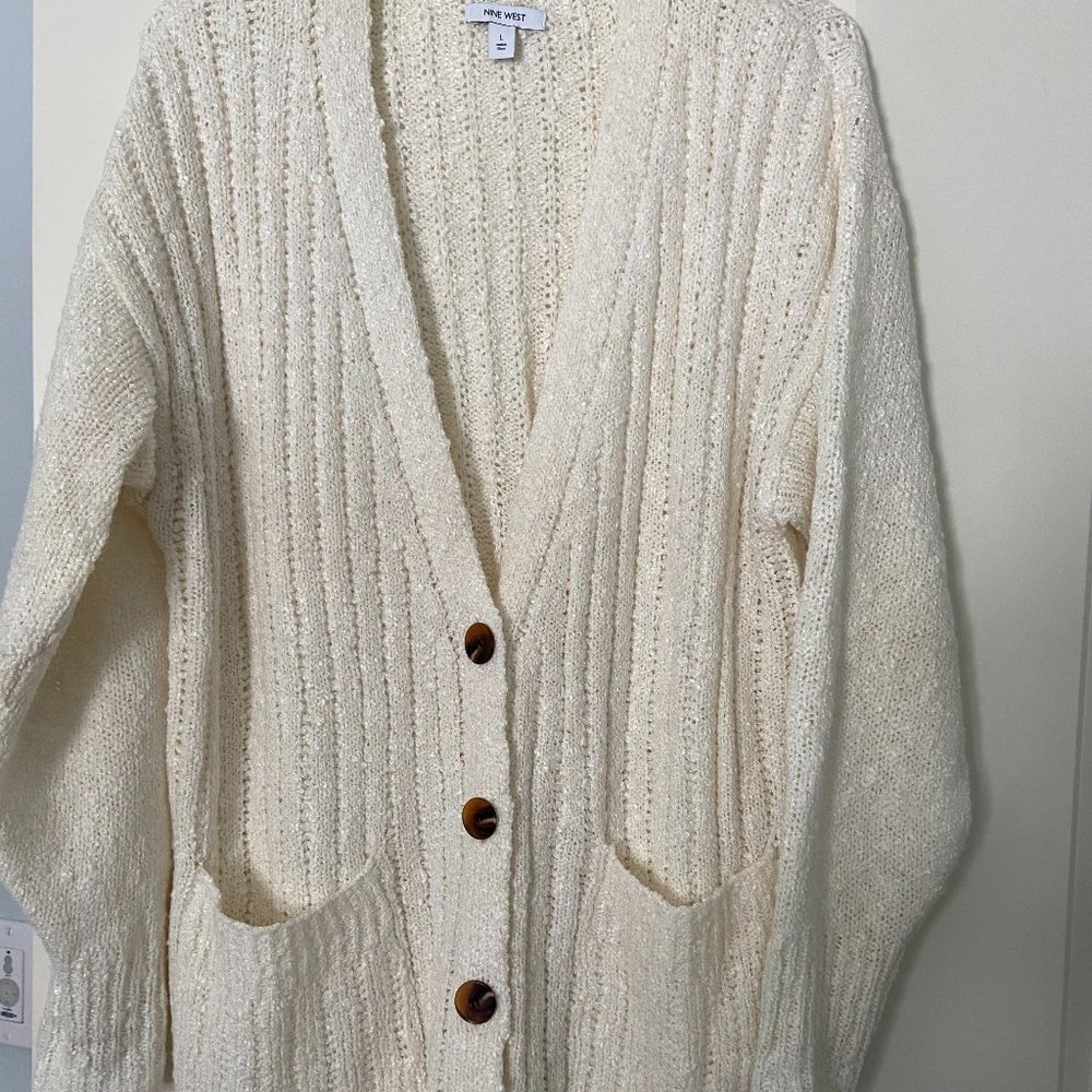 Nine West Cream Sweater
